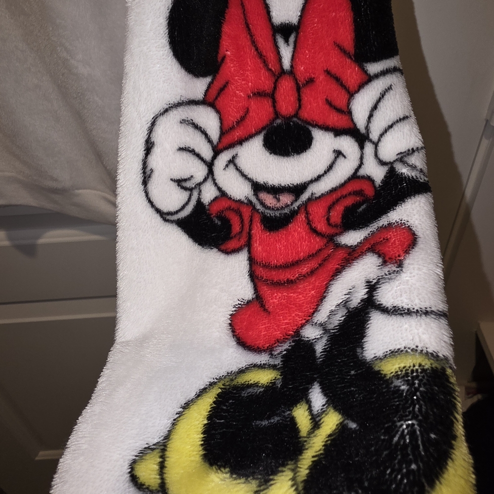 Mickey And Minnie White Graphic Sweater - Picture 3 of 4